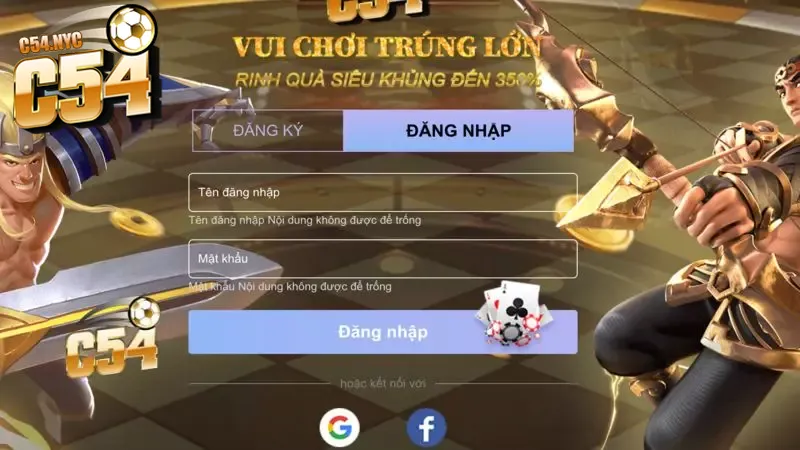 Kiểm tra thông tin kỹ càng để đăng nhập thành công