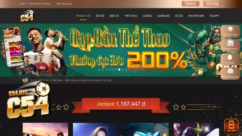 Nhận thưởng Thể thao với giá trị siêu khủng