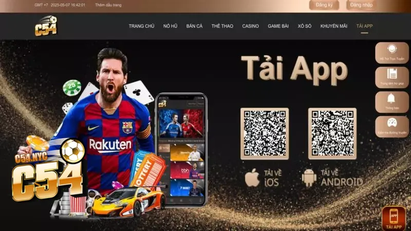 Quy trình nhận thưởng cực đơn giản trên C54